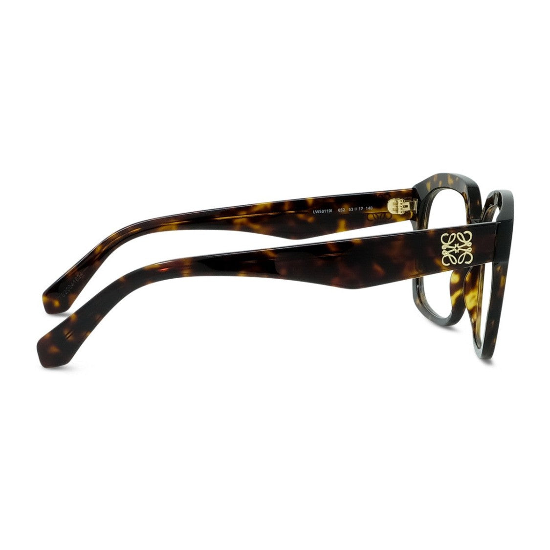Loewe Havana Lw50119i Anagram Square Acetate Eyeglasses