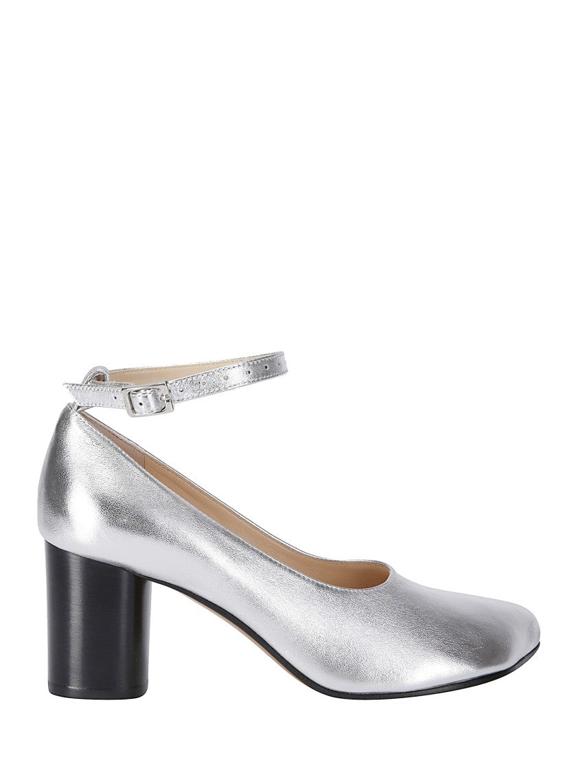 Niccolò Pasqualetti Obliqua Block Heel Pumps
