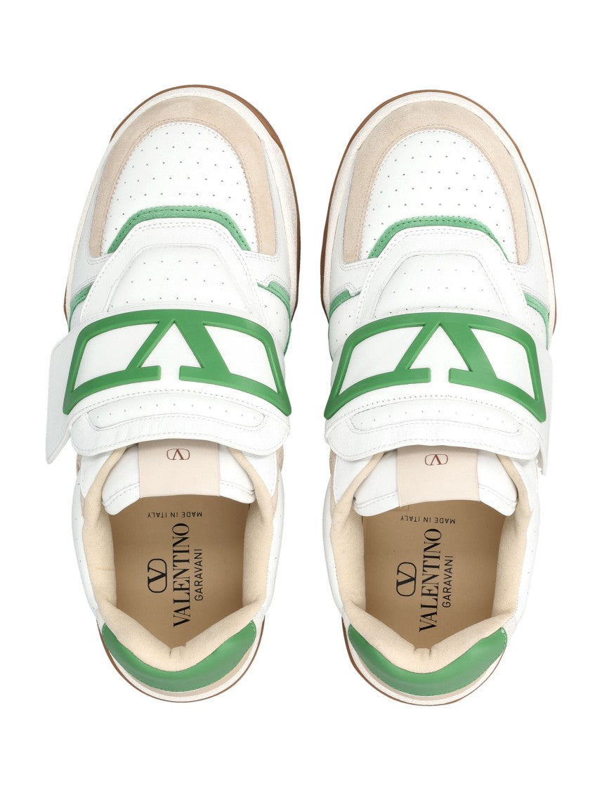 Valentino Garavani Joie De Jouer Low-Top Sneaker In Nappa Calfskin