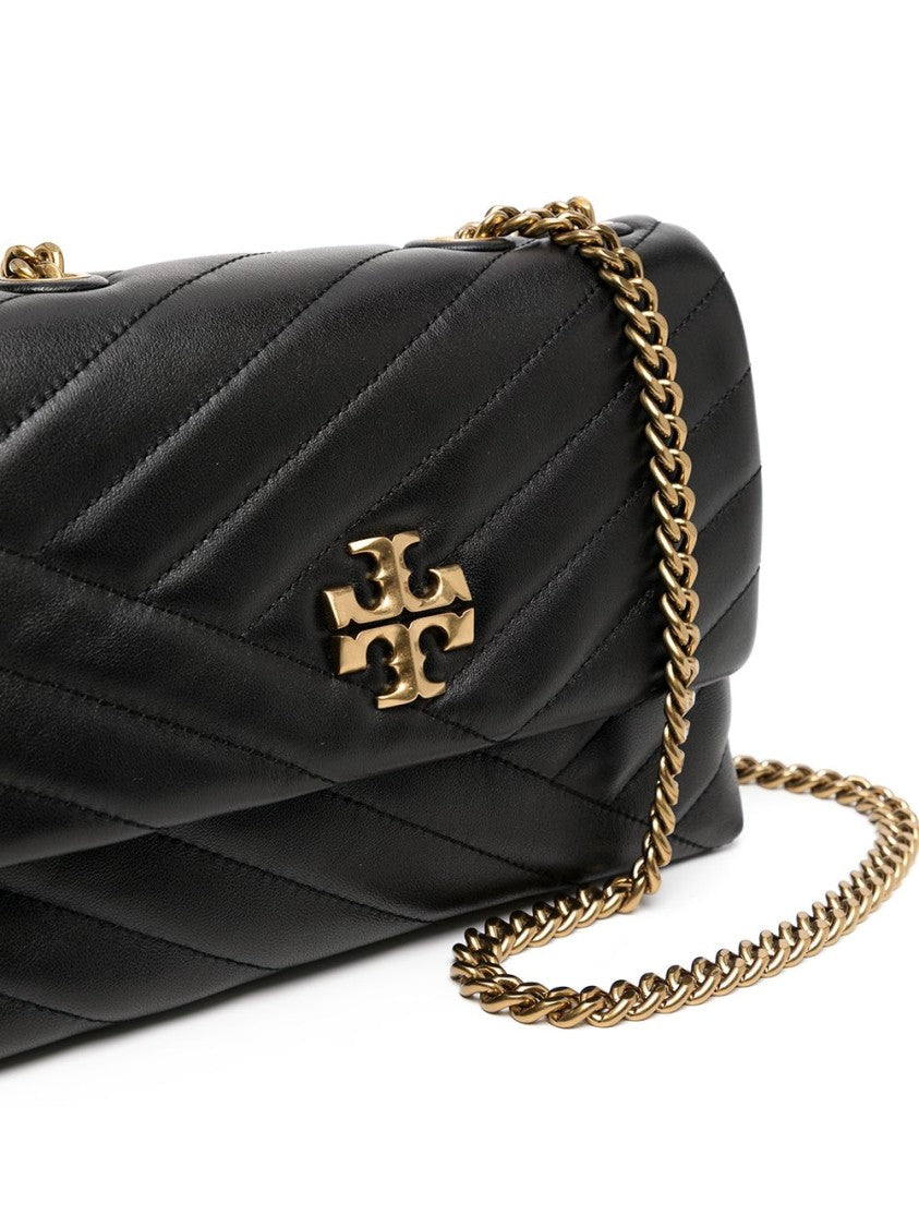 Tory Burch Chevron-Quilted Sheep Leather Shoulder Bag