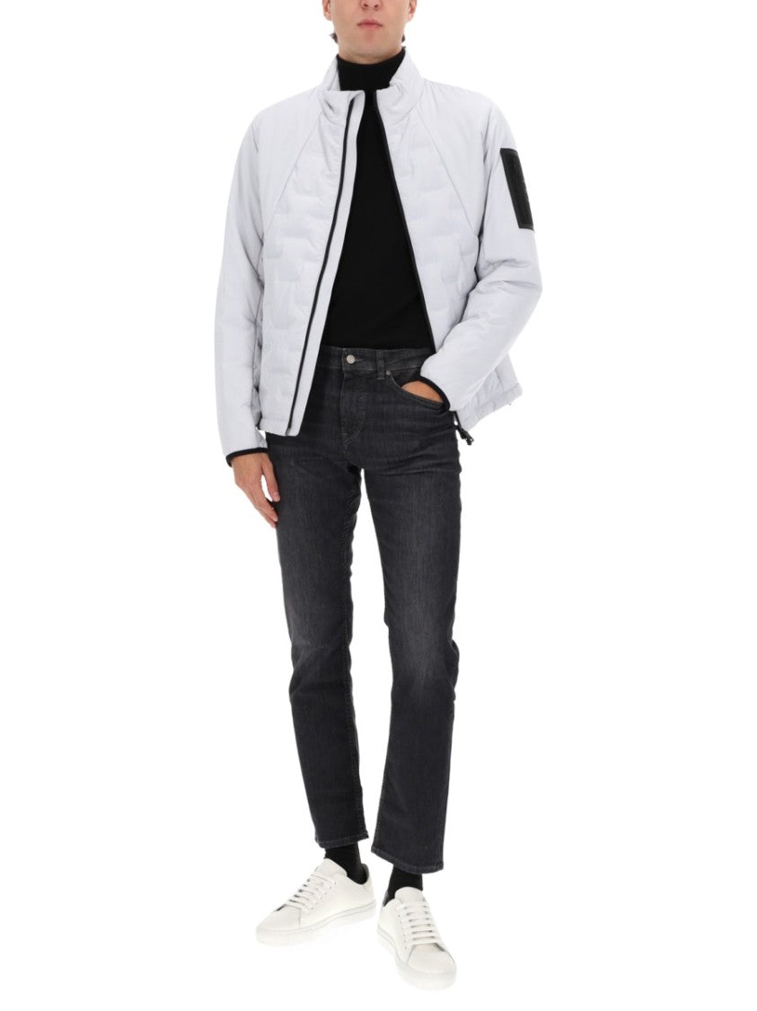 Boss Quilted Down Hybrid Polyester Jacket
