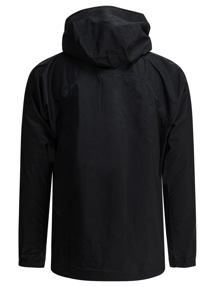Montbell Black Jacket With Adjustable Hood