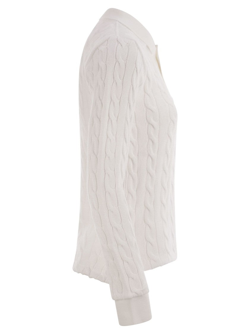 Polo Ralph Lauren Plaited Cotton Polo Shirt