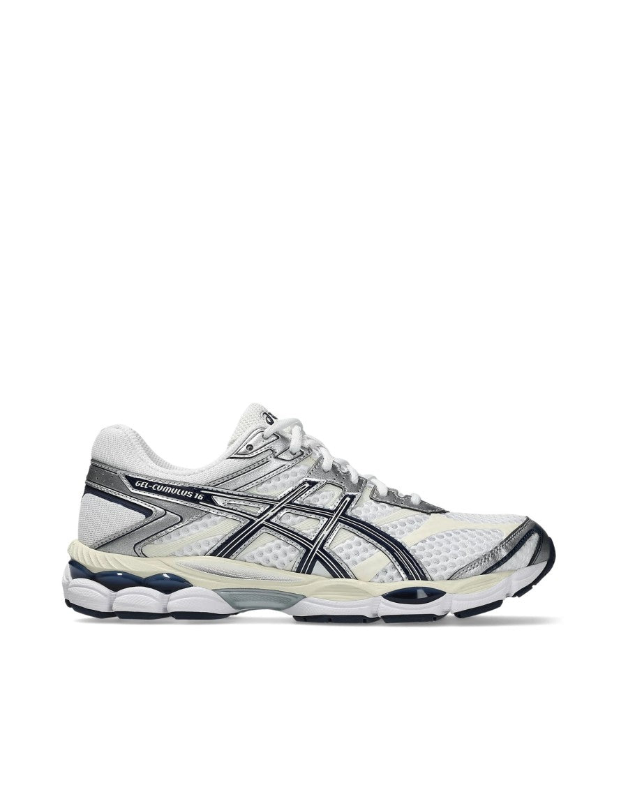 Asics Gel Cumulus 16 Sneakers In White Midnight