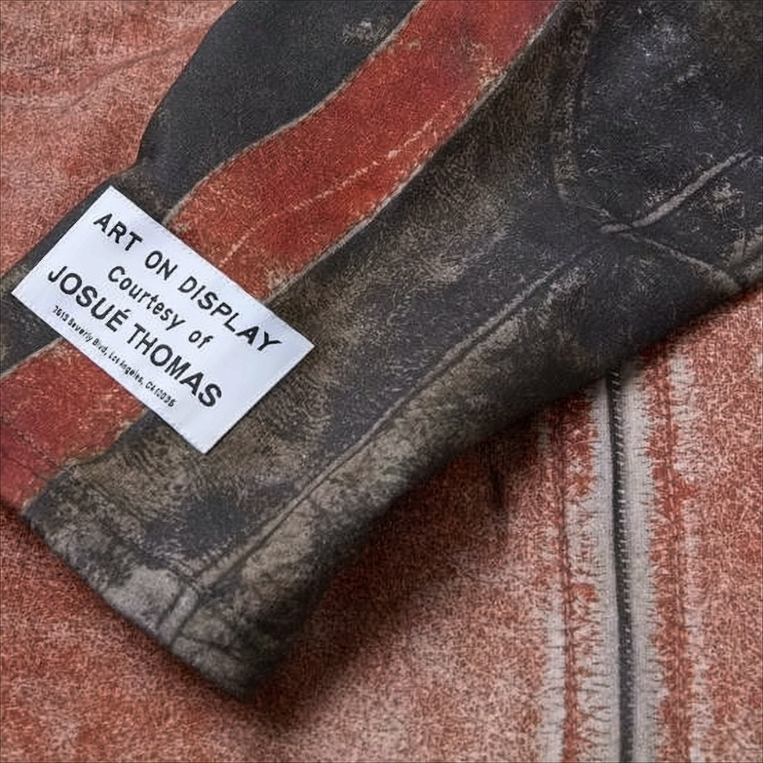 Gallery Dept. Vintage-Inspired Long-Sleeve Tee With Distressed Design