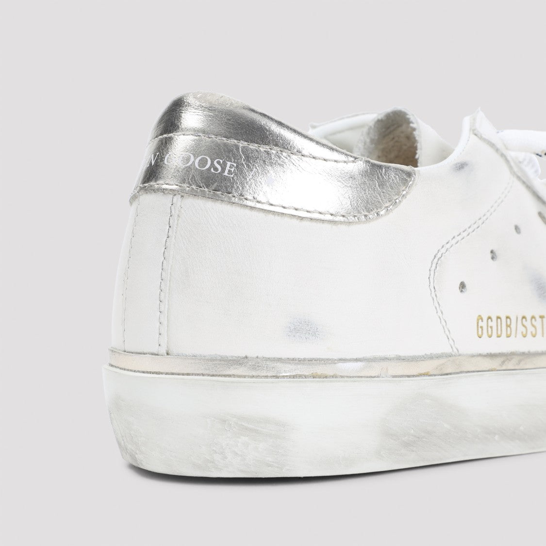 Golden Goose Super Star White Cow Leather Sneakers