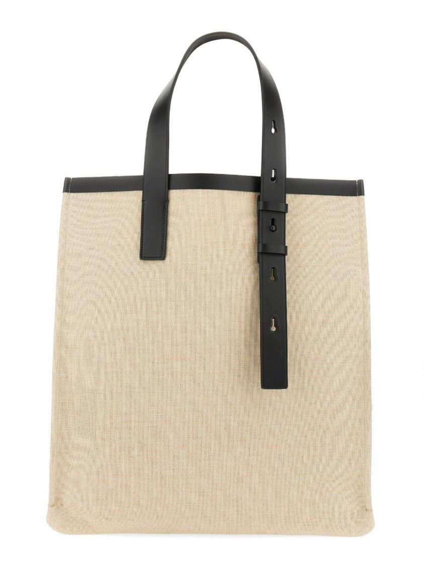 Ferragamo Structured Tote Bag With Prominent Logo