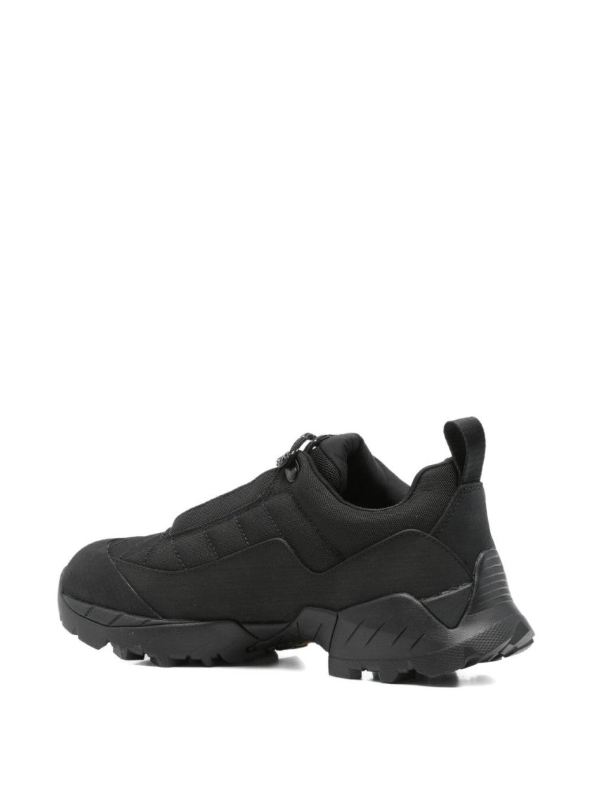 Roa All-Black Low-Profile Sneakers With Vibram Sole