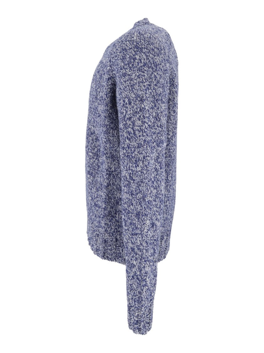 Ballantyne Textured Knit Round Neck Sweater