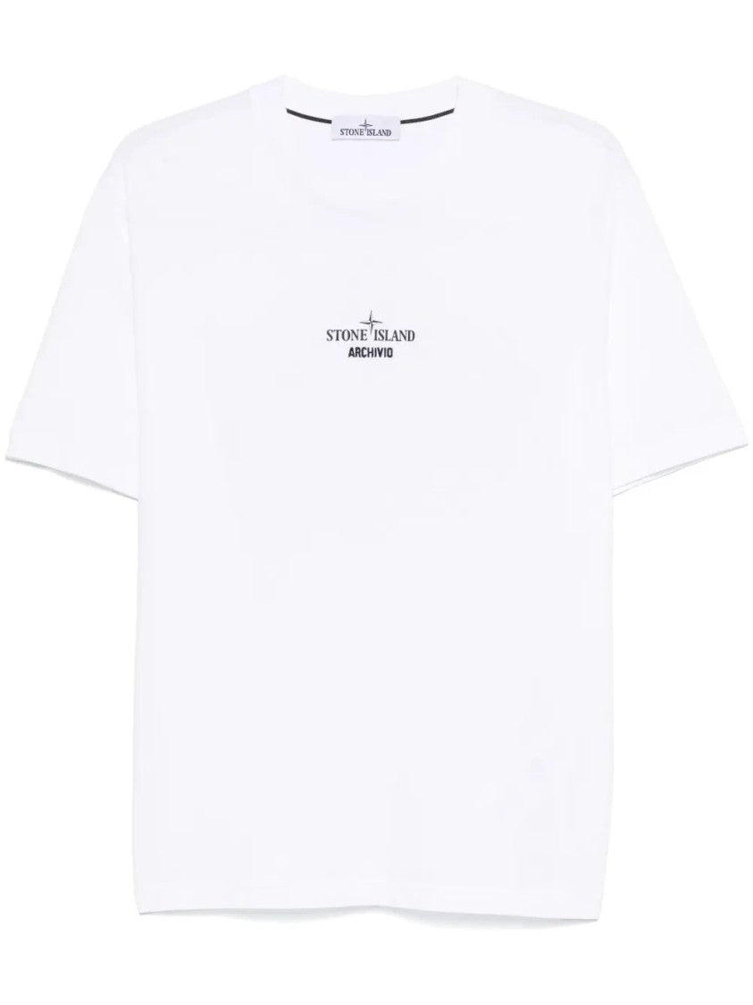 Stone Island Logo-Print T-Shirt