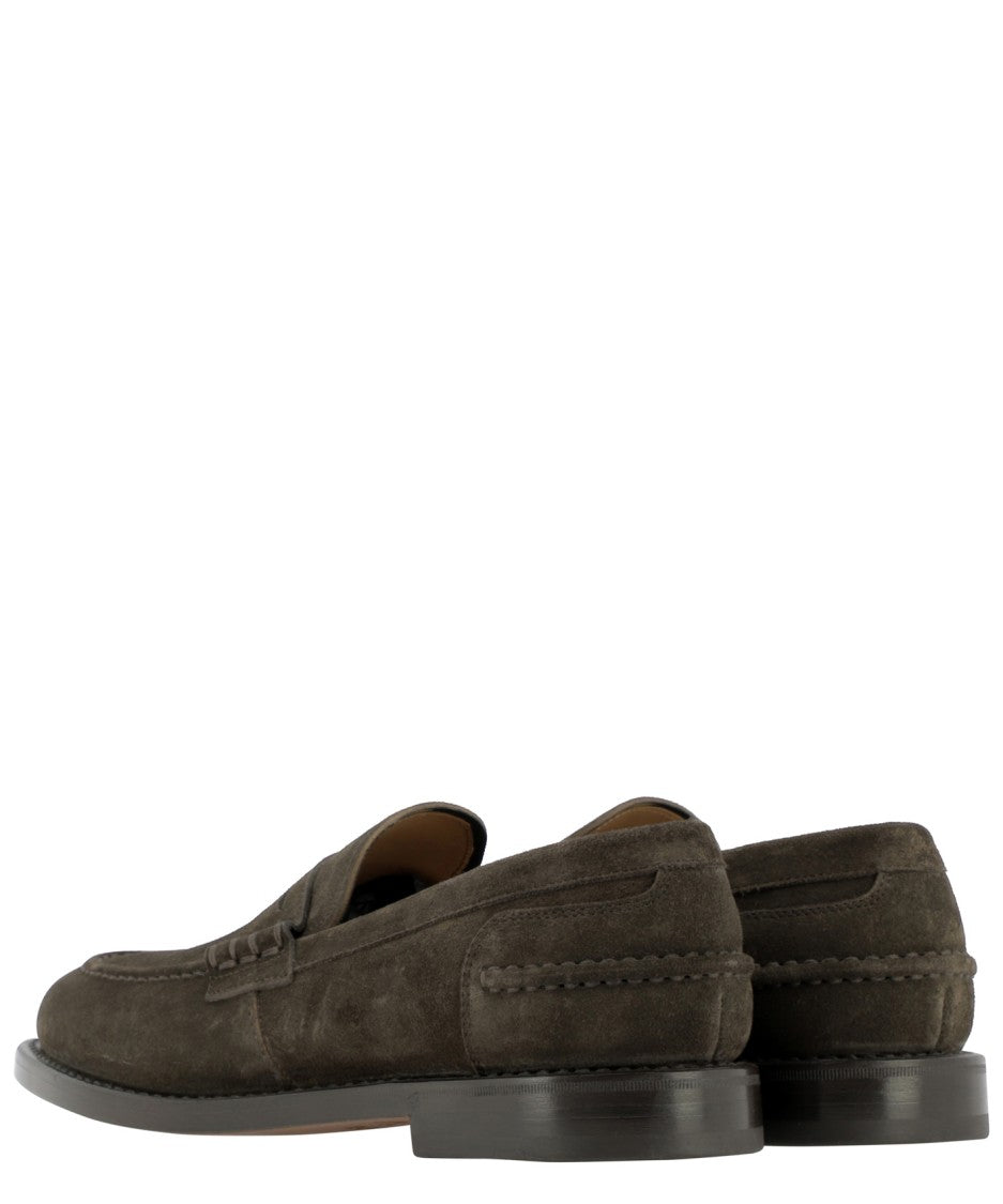 Fabi Brown Suede Go-Rain Loafers