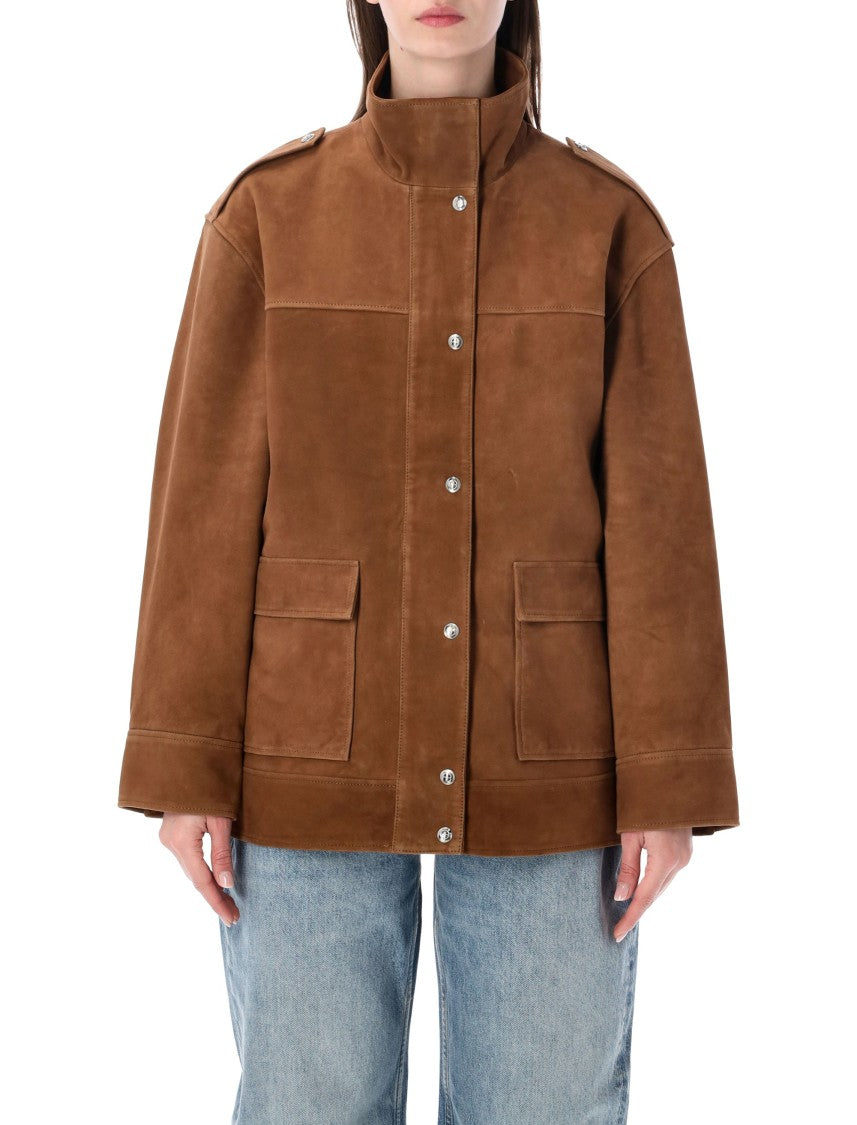 Anine Bing Roux Suede Jacket