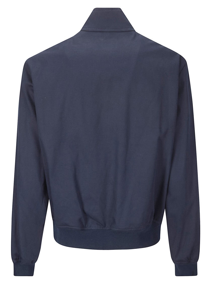 A.P.C. Black Zippé Twill Blouson