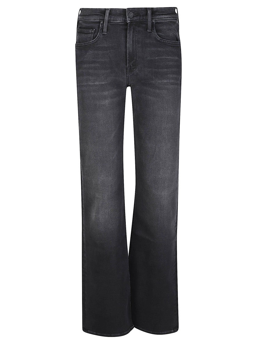 Mother The Jinx Heel Mid-Rise Flared Jeans