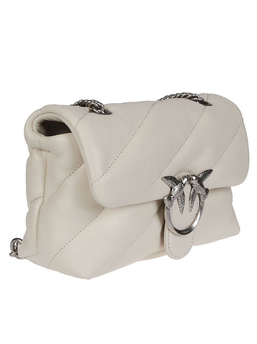 Pinko Love Mini Puff Sheepskin Shoulder Bag