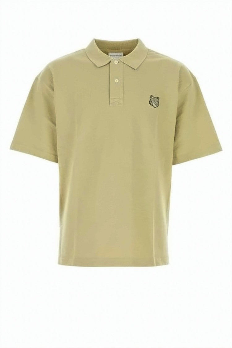 Maison Kitsuné Short-Sleeved Polo Shirt With Classic Collar
