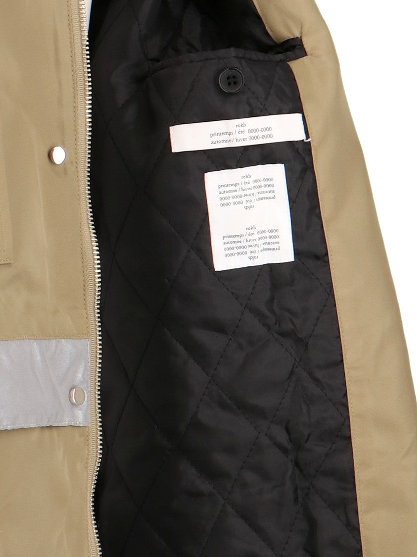 Rokh Logo Hooded Parka