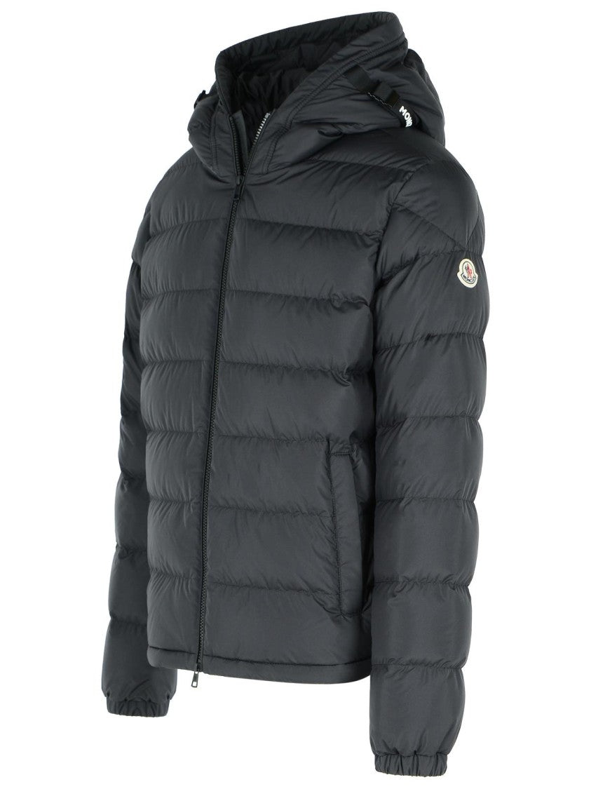 Moncler Laveraet' Black Polyester Down Jacket
