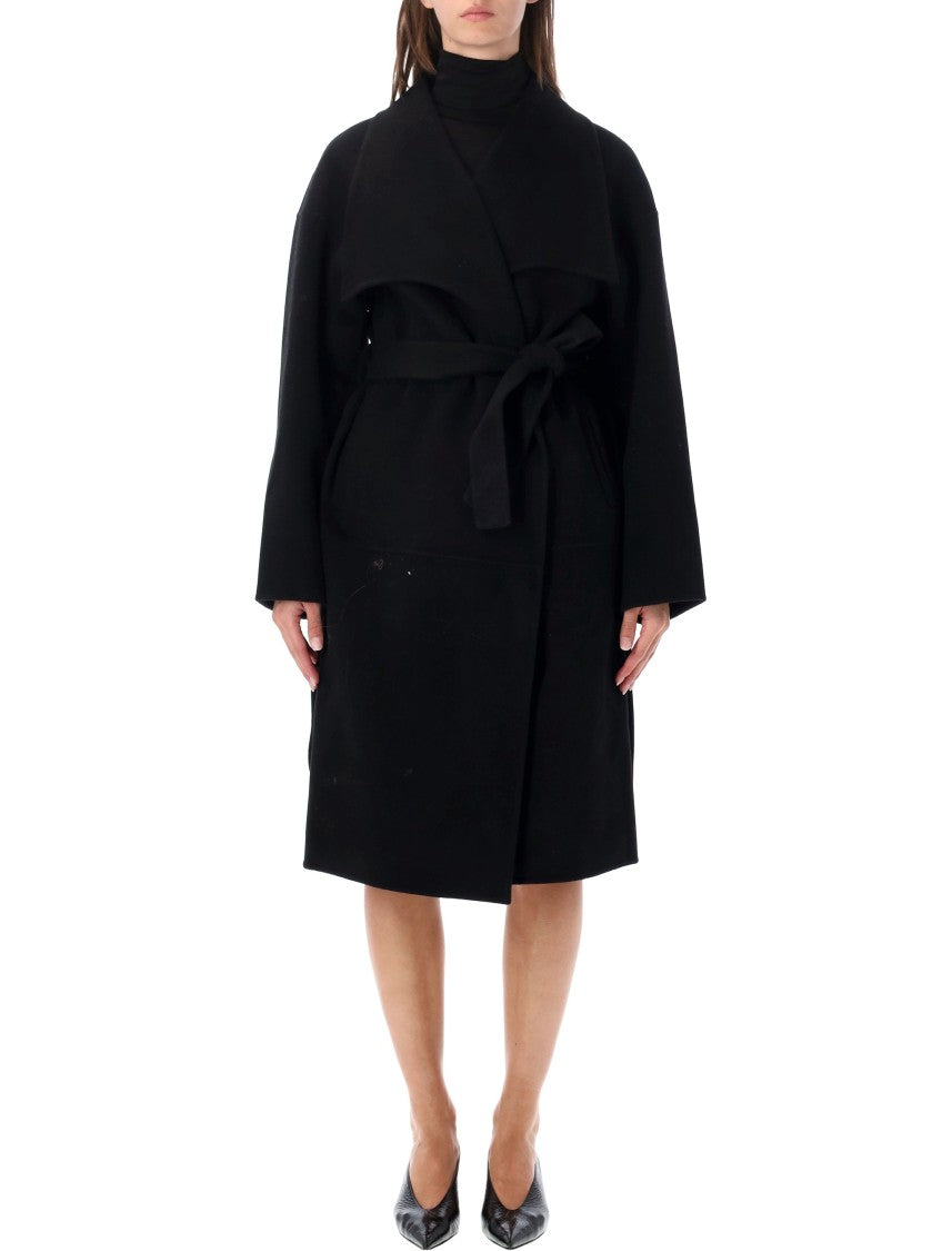 The Garment Oversized Draped-Collar Kramer Coat