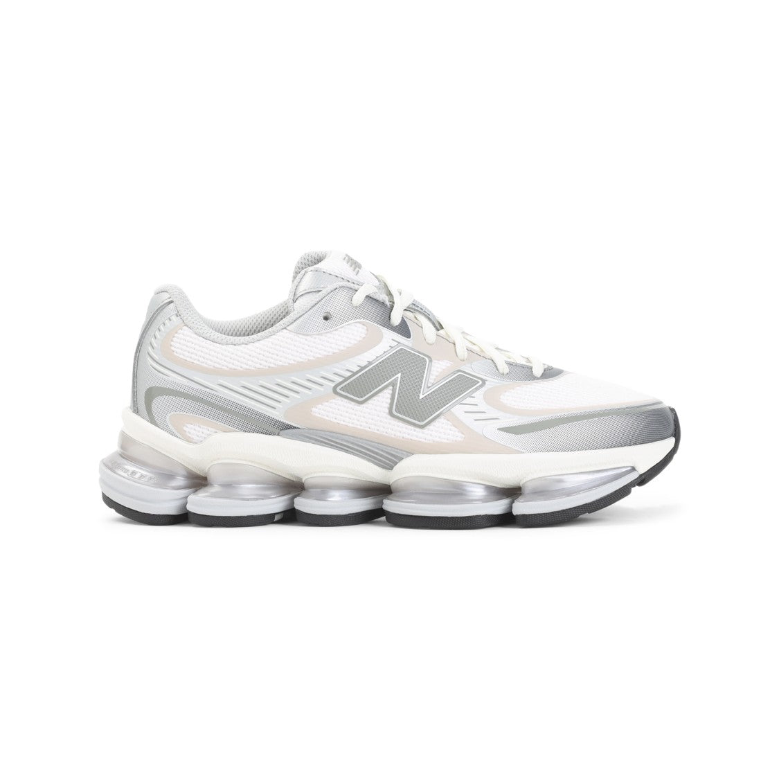 New Balance Futuristic Textile Sneakers With Translucent Cushioning System