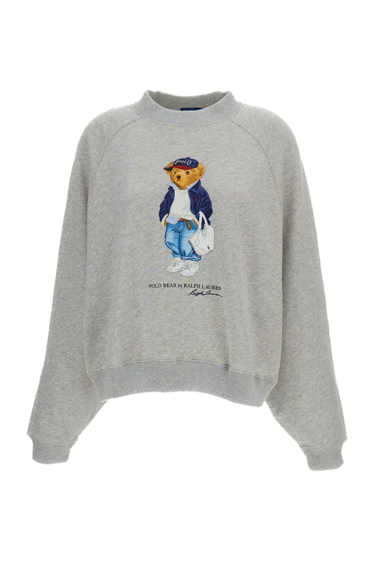 Polo Ralph Lauren Gray Cotton Blend Sweatshirt