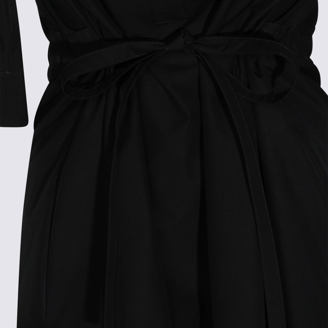 Fabiana Filippi Midi Dress With Tailored Silhouette And Wrap-Style Front