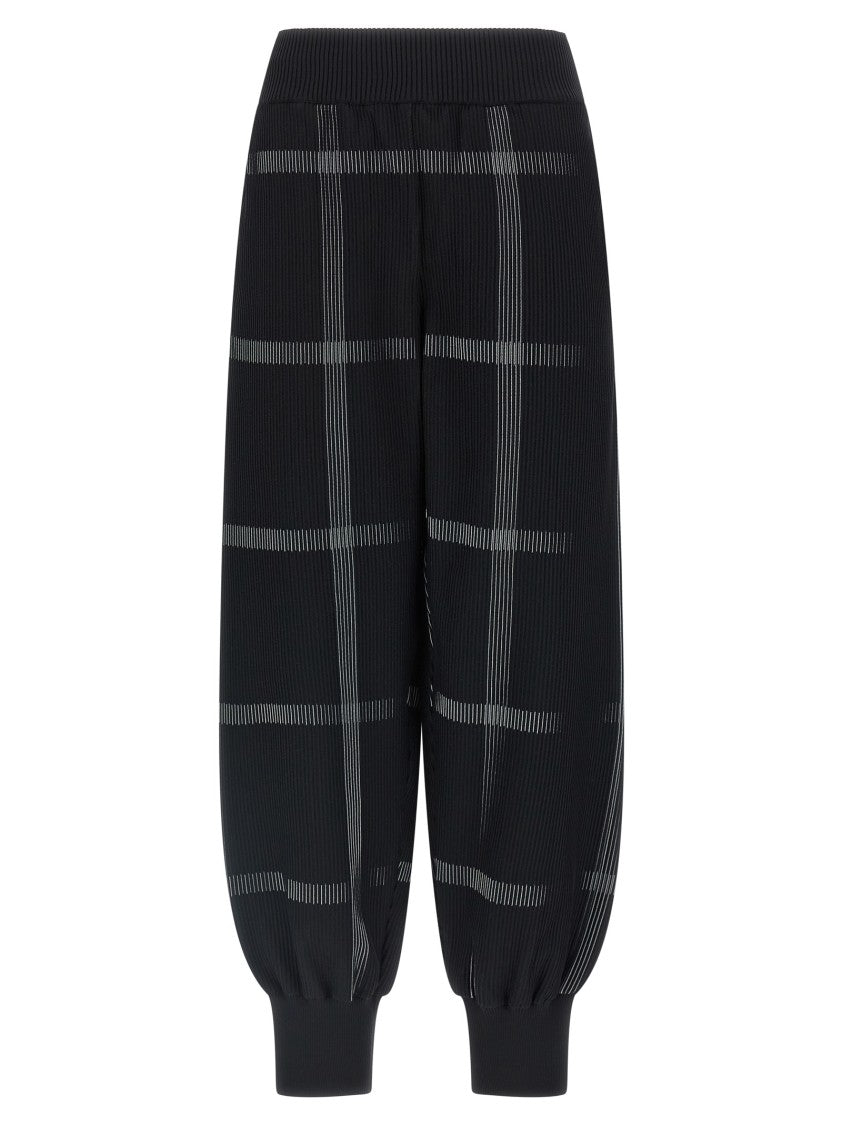 Pleats Please Issey Miyake Crossing Knit' Pants
