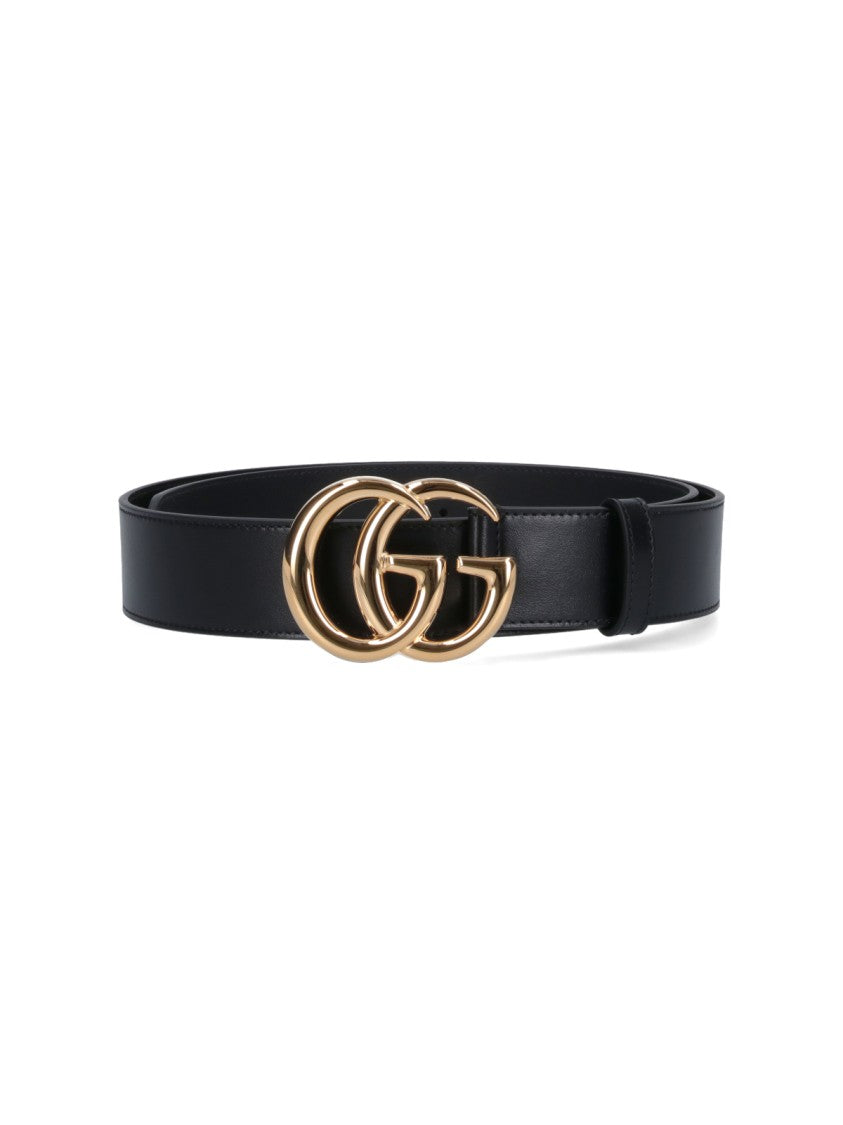 Gucci "Gg Marmont" Belt – Black