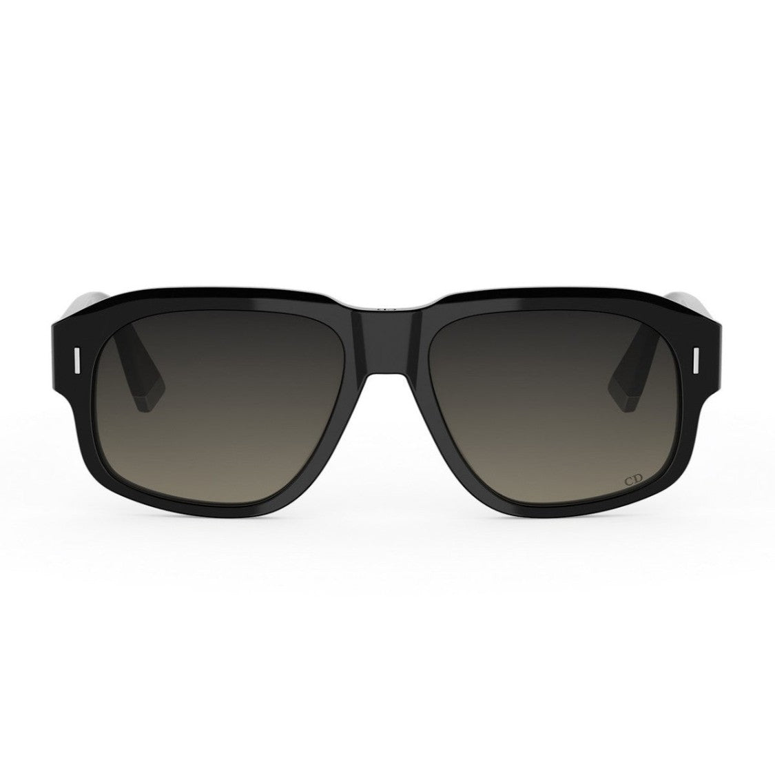 Dior Black Diortailoring Acetate Oversized Square Sunglasses