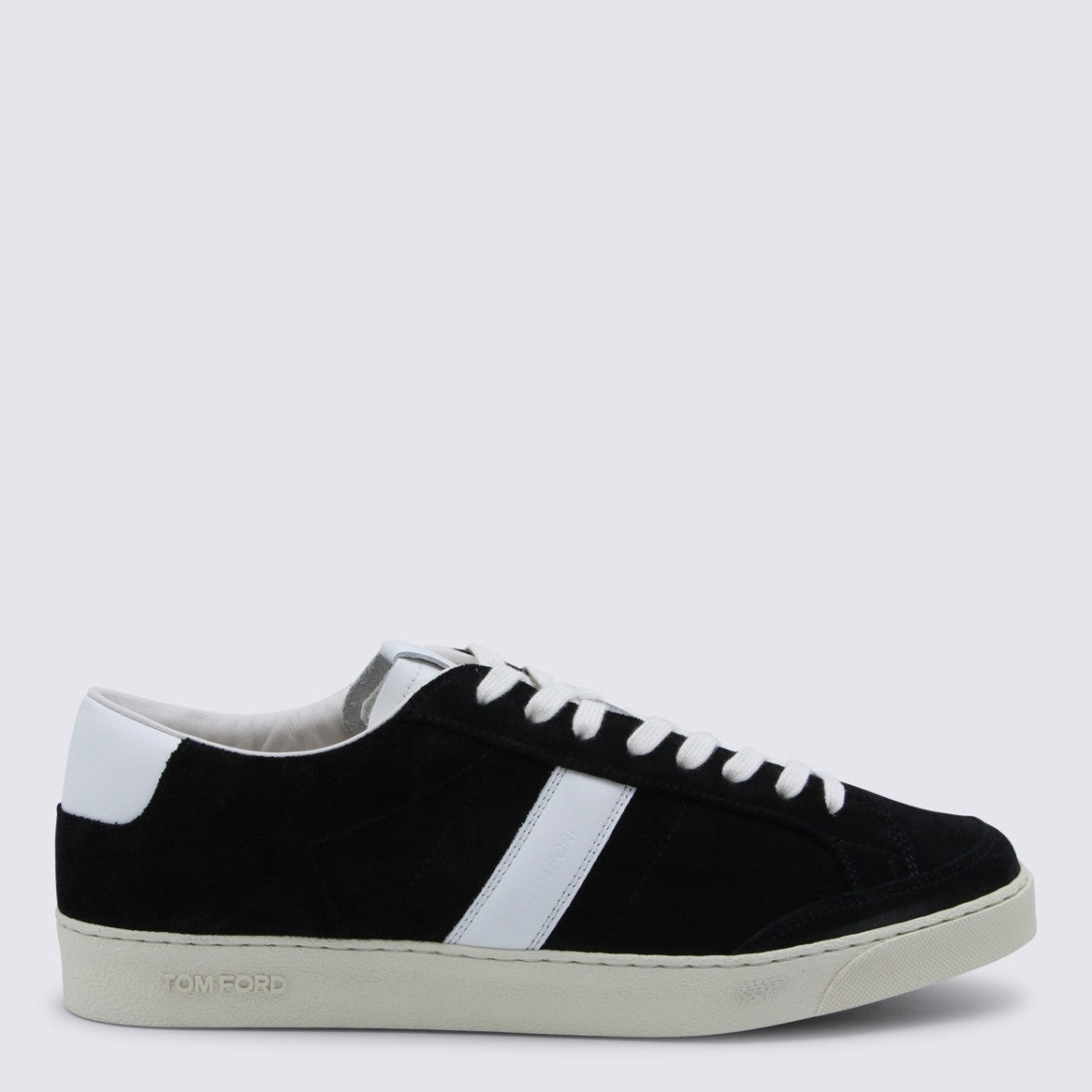 Tom Ford Low-Top Suede Sneakers