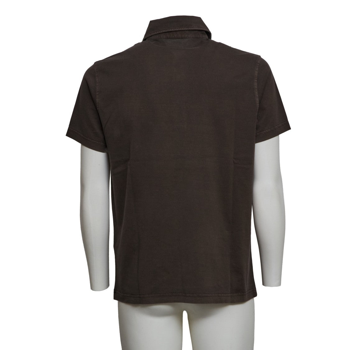 Fay Garment-Dyed Cotton Jersey Polo Shirt