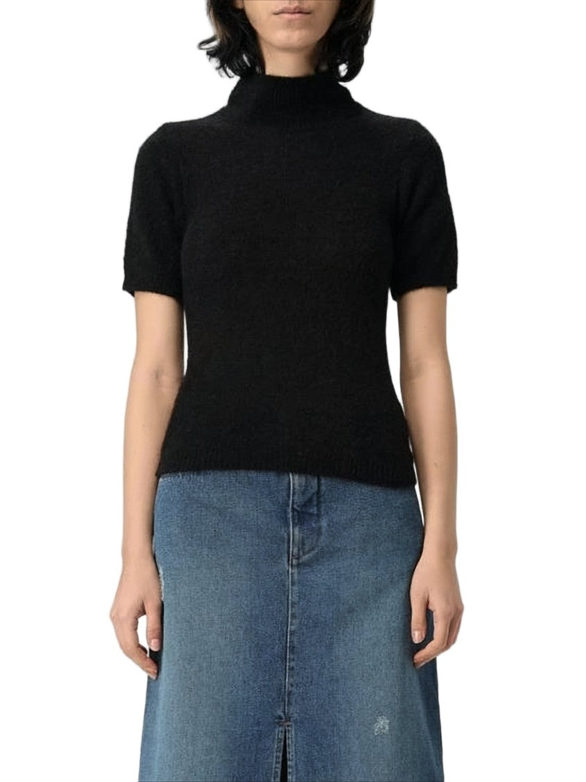 A.P.C. Fitted Alpaca Blend Turtleneck Sweater