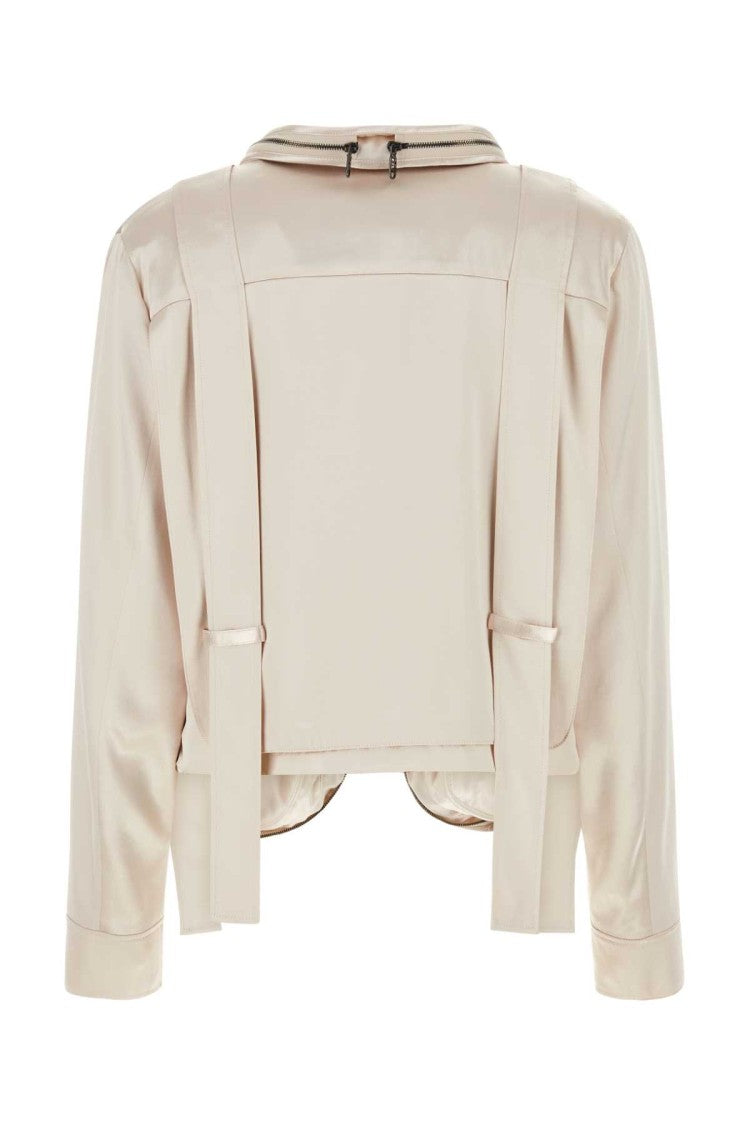 Fendi Light Pink Satin Jacket
