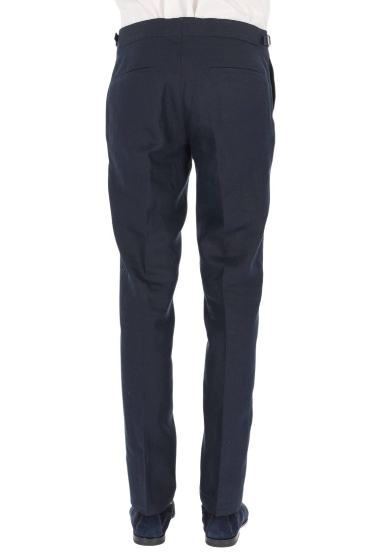 Orlebar Brown Griffon Lightweight Linen Straight-Leg Pants