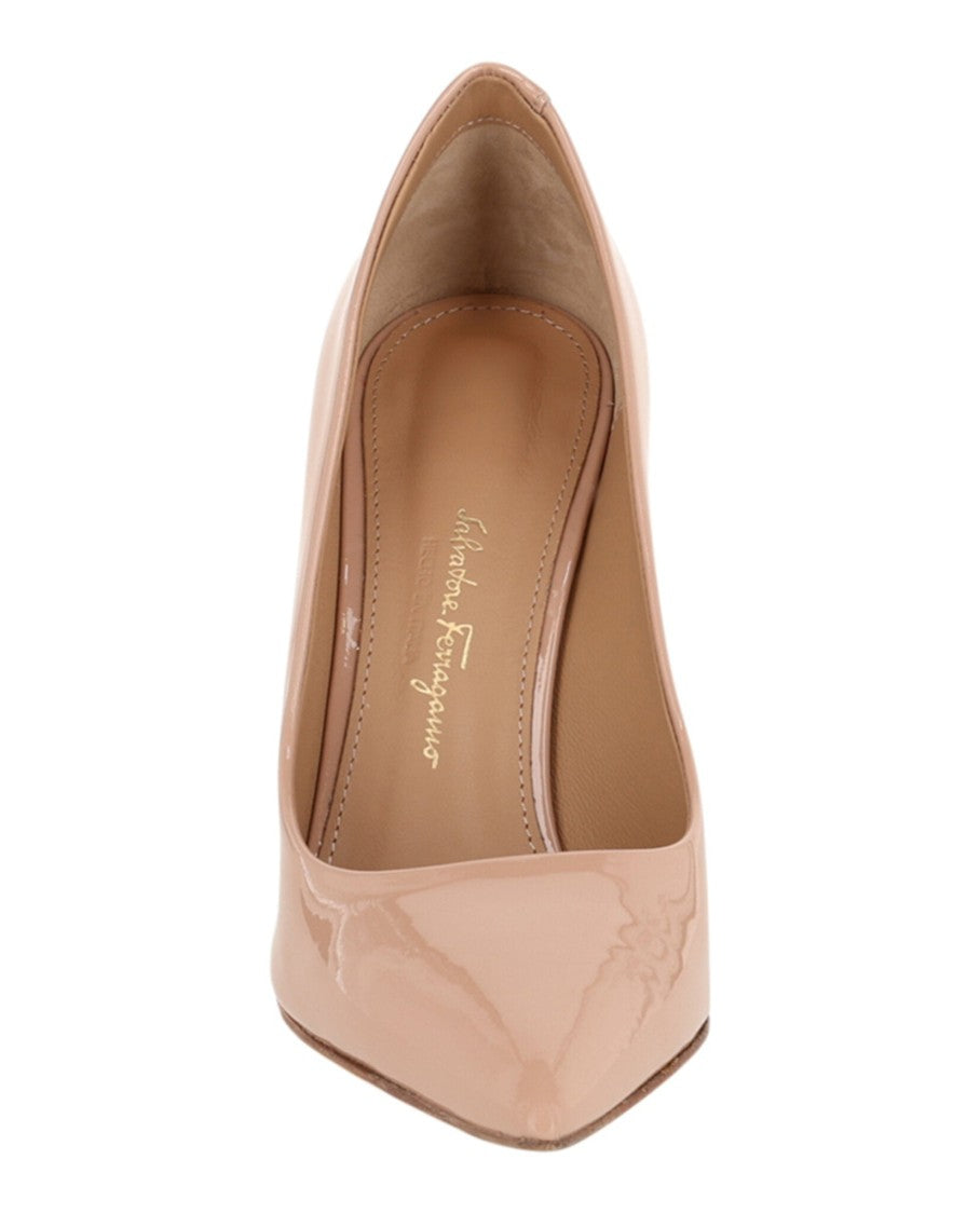 Ferragamo Ilary Pointed-Toe Patent Pumps