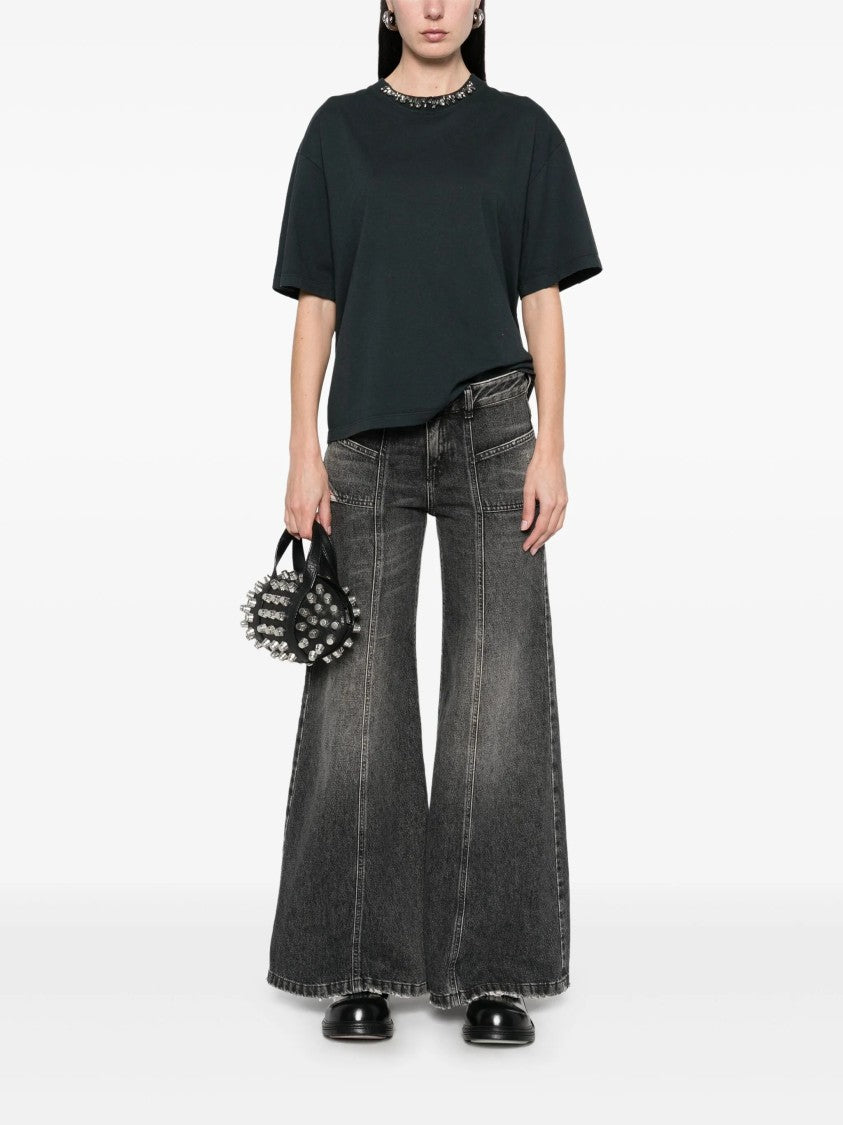 Golden Goose Boxy T-Shirt With Subtle Embellishments