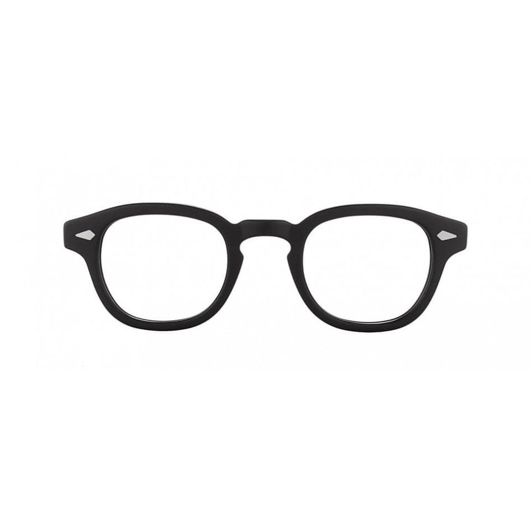 Moscot Or-Lem-O Lemtosh Round Frame Eyeglasses With Keyhole Bridge