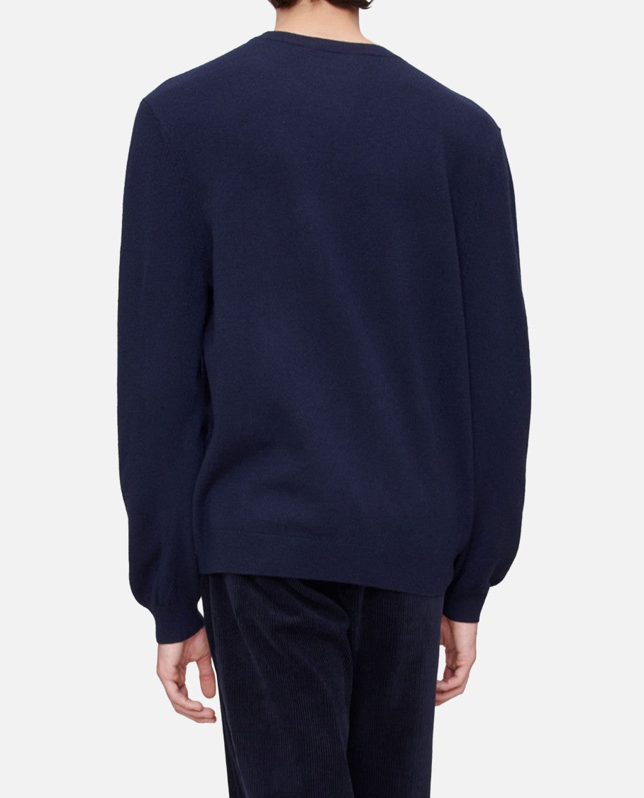 A.P.C. Diamond Pattern Crewneck Sweater