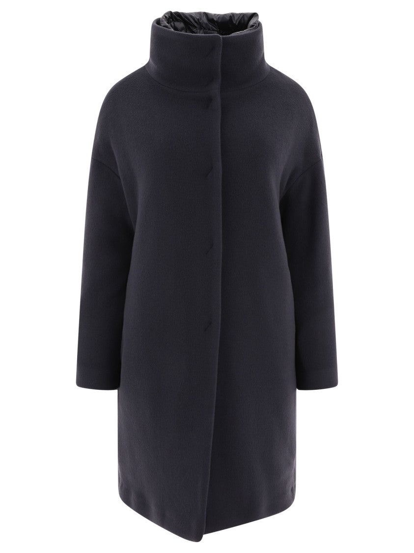 Herno Down Coat In New Modern Double