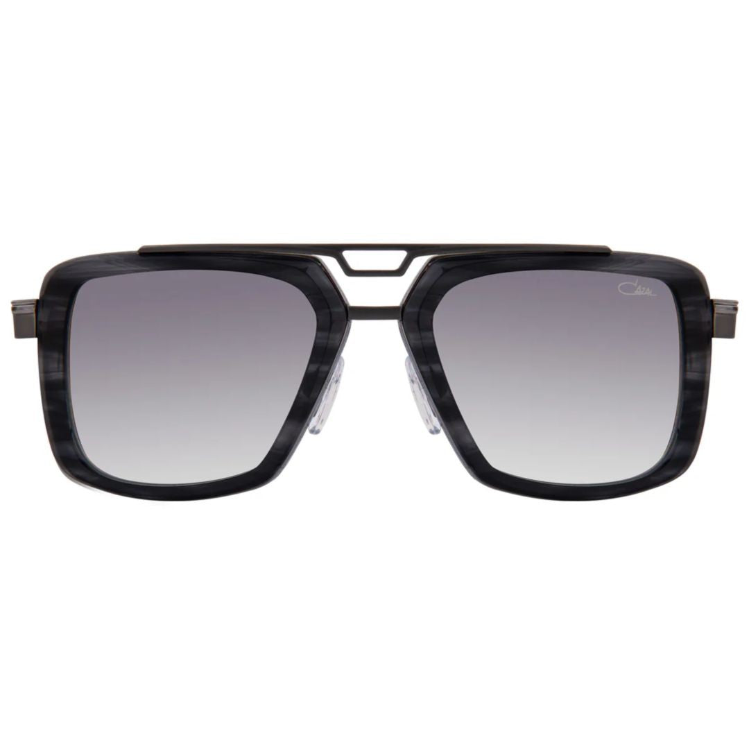Cazal Mod 9104 Square Frame Sunglasses With Double Bridge