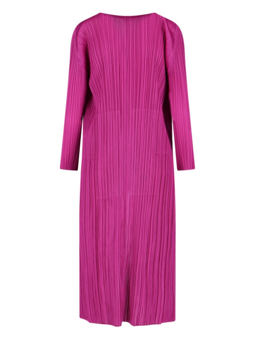 Pleats Please Pleated Design Women's Jacket With Modern Silhouette