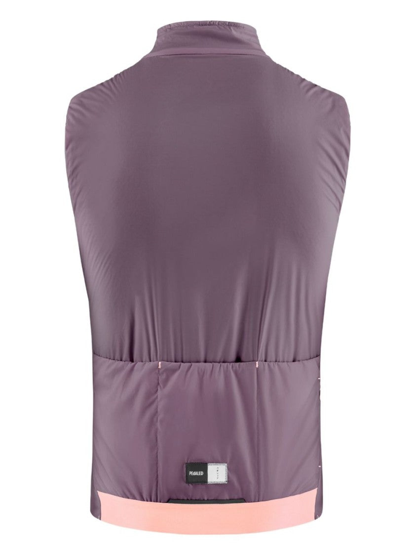 Pedaled Fitted Sleeveless Technical Gilet With Practical Pocket