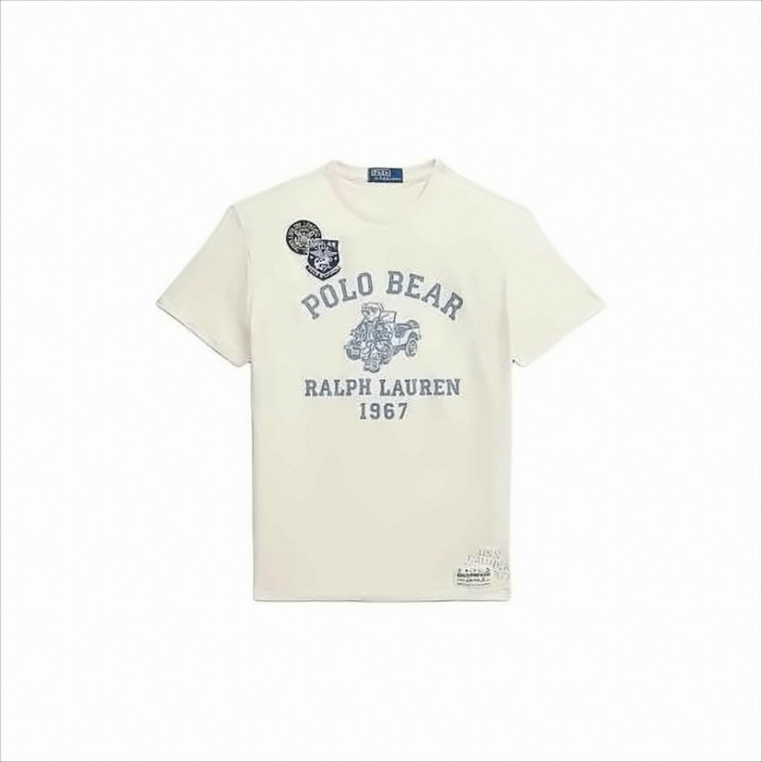Polo Ralph Lauren Vintage-Inspired Printed T-Shirt With Classic Crew Neckline