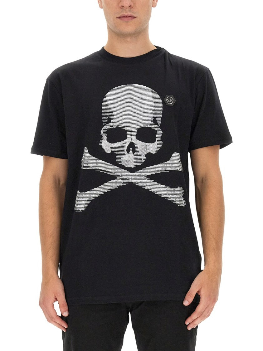 Philipp Plein Skull And Crossbones T-Shirt