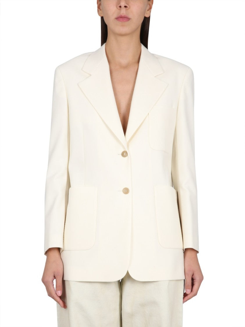 Palm Angels Blazer With Knit Detail