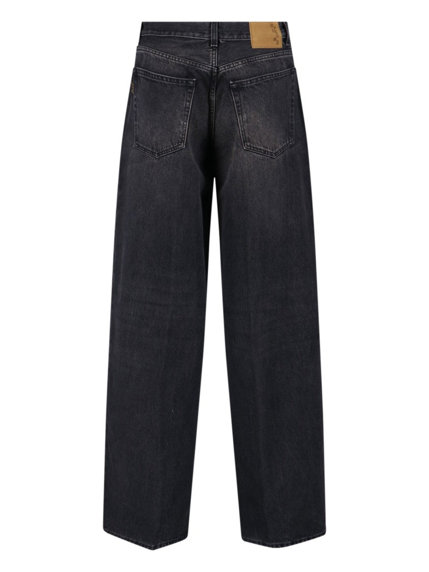 Haikure Bethany Wide Jeans – Black