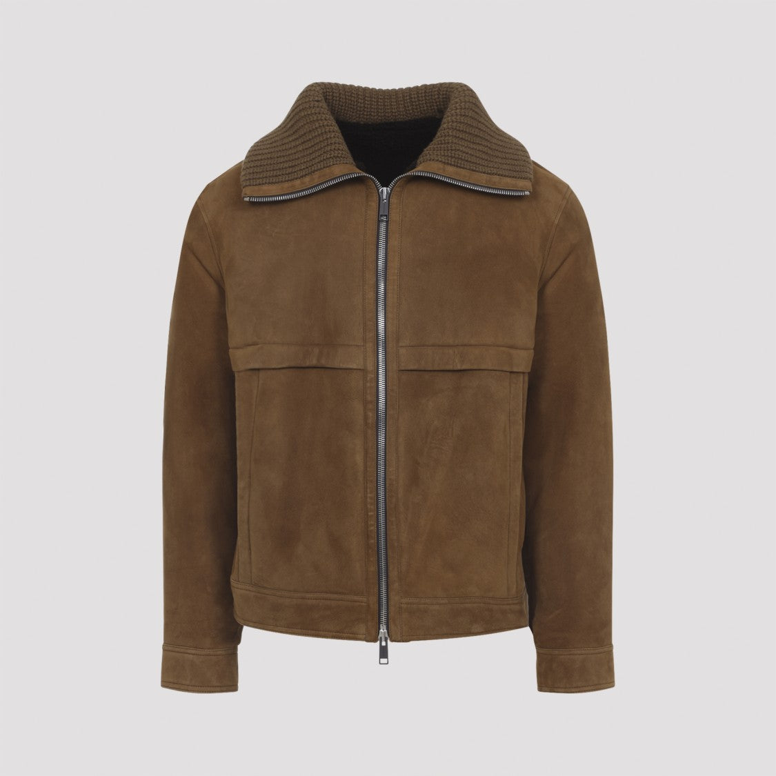 Yves Salomon Lamb Leather Jacket