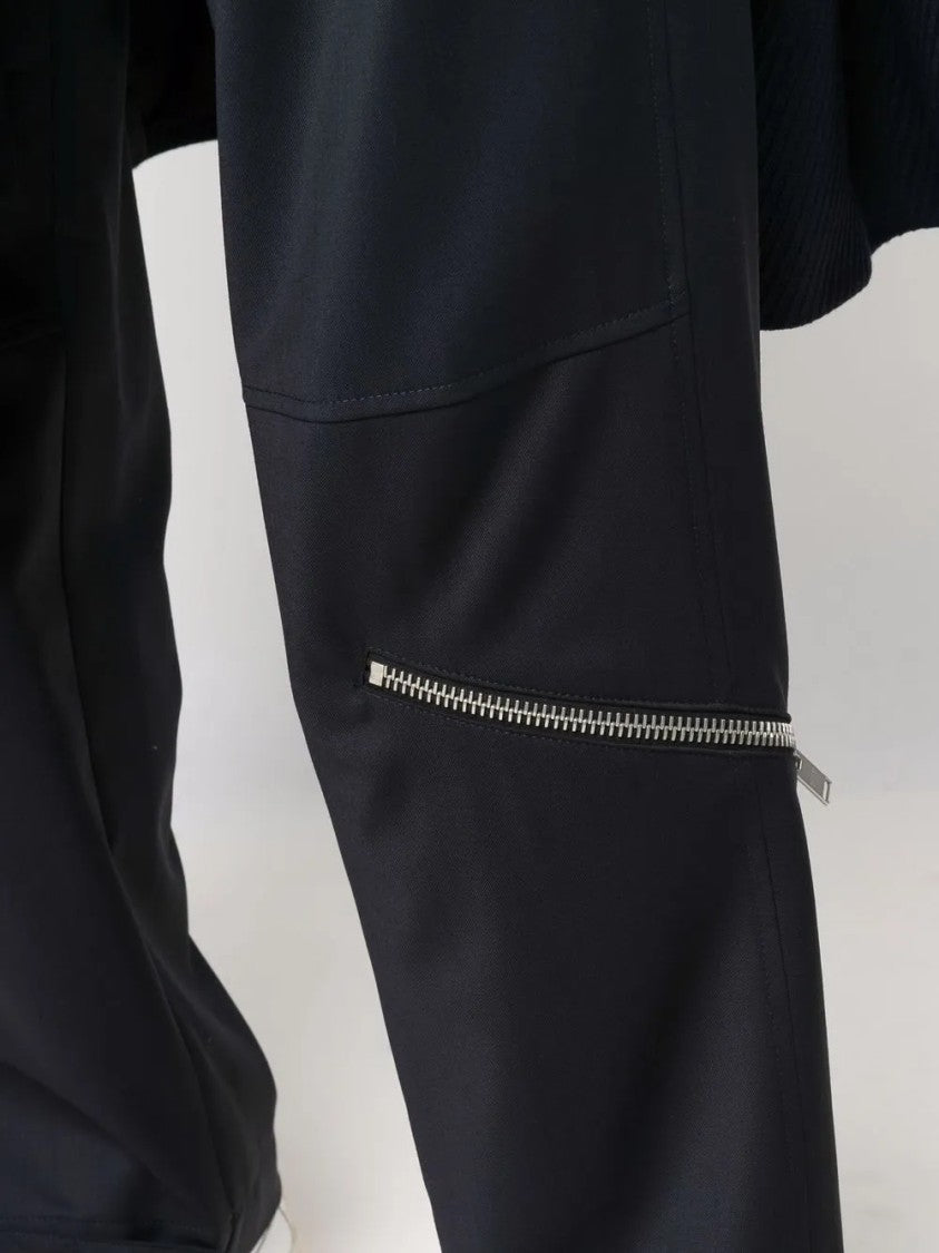 424 Straight Cut Neutrals Pants With Minimal Detailing