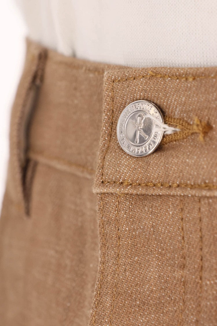 A.P.C. Tabacco Japanese Denim Straight Jeans