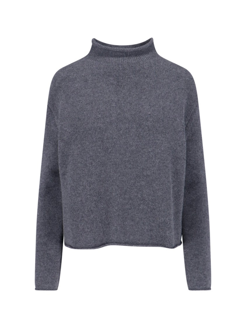 Lisa Yang "Sandy" Sweater Dark Gray